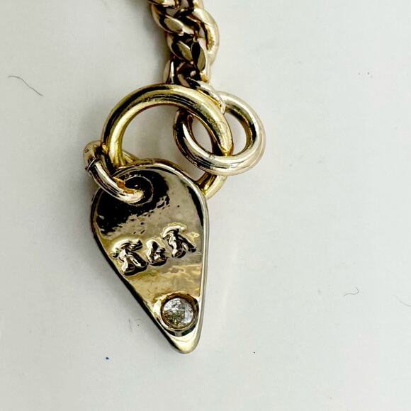 Kent & King Double Strand Chain Bead beaded Statement Necklace NWT - Picture 5 of 13